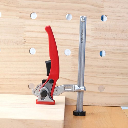 Woodworking Clip Bar Clamp F-tyle Grip Quick Ratchet Release Squeeze Tools 160mm - Picture 12 of 12