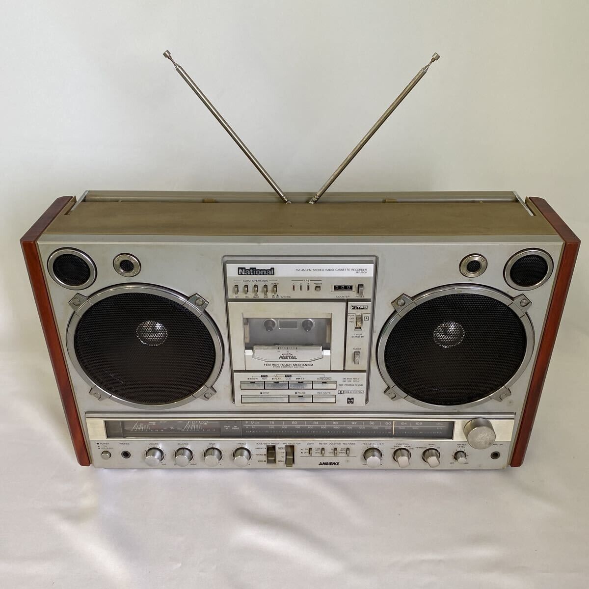 National Panasonic RX-7000 Portable Radio Cassette Recorder National Panasonic RX-7000 Portable Radio Cassette Recorder