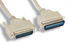 10FT DB25 Male to Centronics 36 Male IEEE1284 Parallel Printer Cable