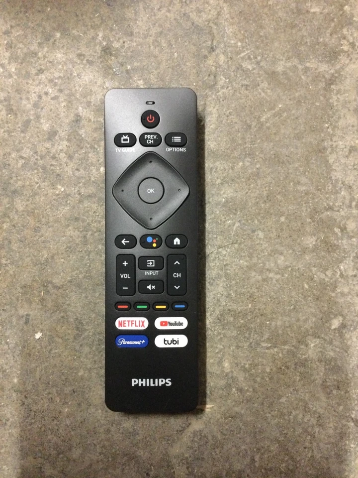 LOT OF 2 Original Philips S4X-RF439A Android TV Remote Netflix-Youtube-Paramount - Image 2 of 4