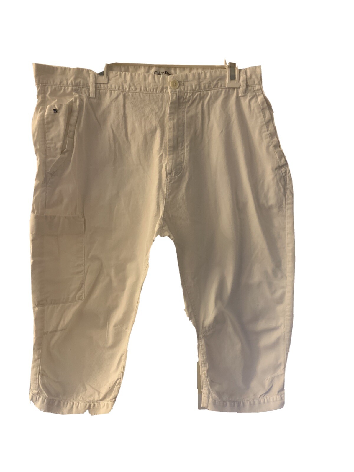 Calvin Klein Men’s Shorts Size 40 White Summer