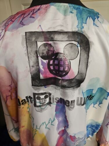 Disney Parks Aschenputtel Schloss Aquarell Damenjacke mit durchgehendem Reißverschluss 2X bunt neu mit Etikett - Bild 5 von 8