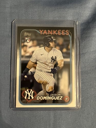 2024 Topps Series 1 - #60 Jasson Dominguez (RC) New York Yankees