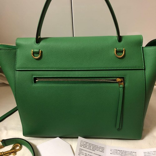 Borsa da cintura Celine mini colore verde 2 vie - Foto 2 di 10