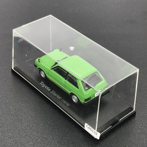 Mini Car Toyota Starlet 1978 Green 1/43 Scale Box Display Diecast vol 132 - Picture 4 of 17
