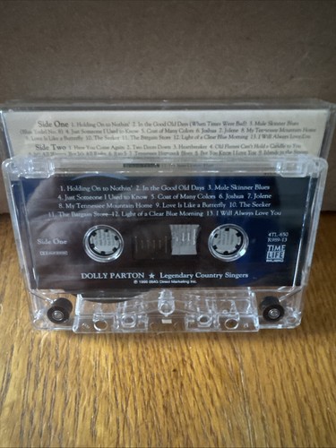 “The Country Music Hall Of Fame Presents Dolly Parton” Cassette - Picture 4 of 5