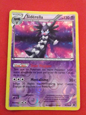Carte Pokemon SIDERELLA 54//145 Rare REVERSE Soleil et Lune 2 SL2 Française NEUF