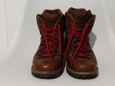 靴 vtg adidas brown leather trekking shoes s-l400.jpg