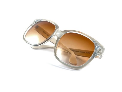 VINTAGE EMMANUELLE KHANH 8080 343 FLOWER ACCENTS FRANCE 1970'S SUNGLASSES - Picture 10 of 10