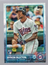 BYRON BUXTON 2015 Topps Update RC #US25 Rookie Logo Paper Base Card Twins 25 3