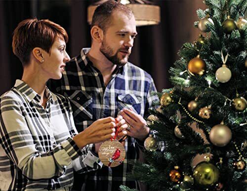Weihnachten rot Kardinal Ornamente zum Verlust Christbaumschmuck - Bild 7 von 8