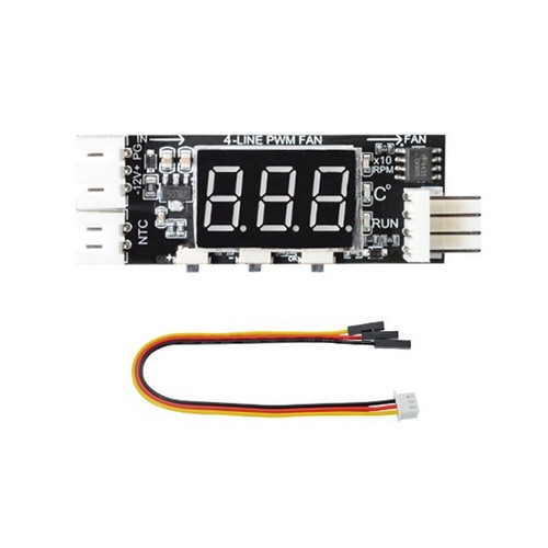 2X(12-V-PWM-4-Draht-LüFtertemperaturregelung, Geschwindigkeitsregler, Chass6908 - Photo 7/10