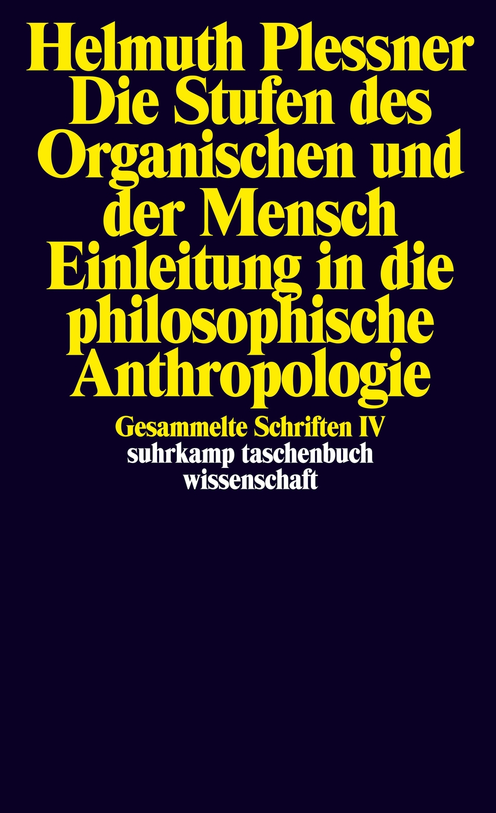 Thumbnail - Die Stufen Des Organischen Und Der Mensch. Einleitung In Die