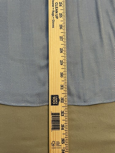 Tommy Hilfiger Mens Dress Shirt 15.5 (32-33) M Blue Striped Condition - See Pics - Picture 4 of 9