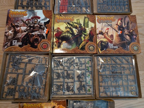 Legioni Arcane Romane Han Fanteria Calvario Pozzi Mini Gioco Guerra Lotto 129 Figurine - Foto 3 di 5
