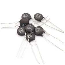 8pcs NTC 5D-9 Thermistor Resistor In Rush Current Limiter 5 Ohms 9mm, 3A