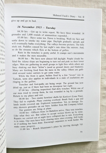 Gallipoli 1915 Bloody Ridge Lone Pine Diary of Lt Fasih Imperial Ottoman Army - Picture 7 of 11