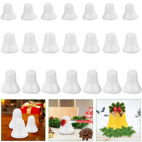 30pcs Foams Bell Foams Kids DIY Foams Bells Christmas Foams Bell Decorations - Picture 8 of 12