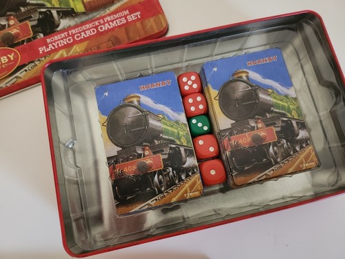 Hornby Trains Robert Frederick's Premium Playing Card Games Set Boxed Tin - Picture 5 of 8