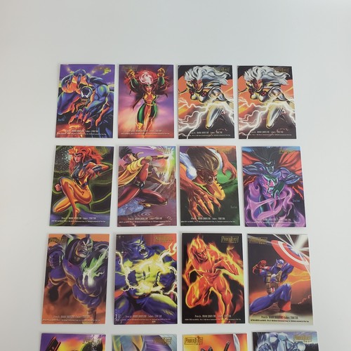 1995 Marvel Flair Annual Powerblast Lot of 22 Thor Deadpool Thanos Venom - Picture 5 of 6