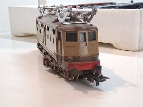 LIMA VINTAGE CONFEZIONE CON LOCO FS E 424 143 SCALA H0 501112 - Bild 6 von 9