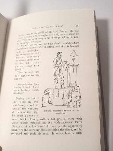 The American Claimant By Mark Twain (1892) Facsimile Ed. Excellent Condition! - Picture 9 of 15