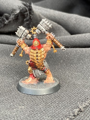 Warhammer Warcry Iron Golem ARMATOR Age of Sigmar Chaos Dwarf pro painted