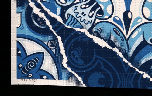 ADD FUEL Trippin' blue print SIGNIERT + STICKERS BANKSY,SHEPARD FAIREY,invader - Bild 4 von 9