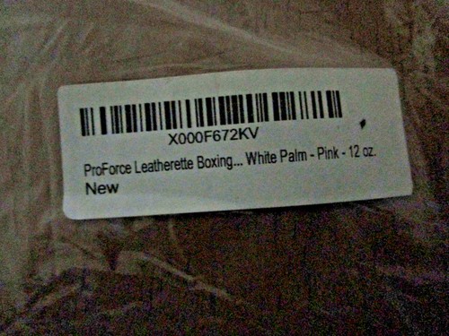 ProForce Leatherette Boxing Gloves with White Palm - Picture 6 of 6