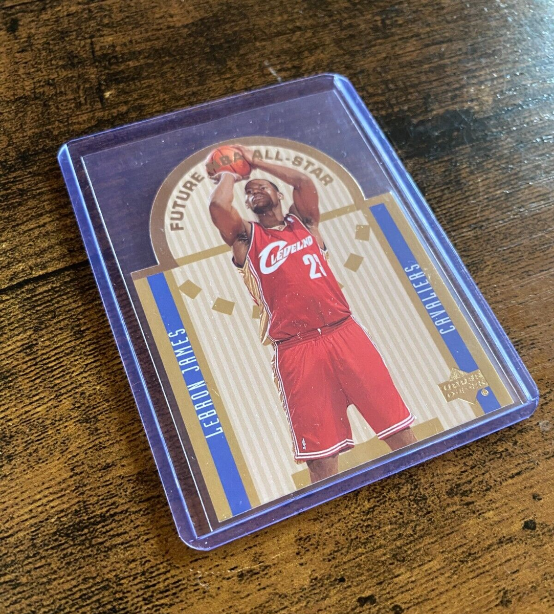 その他 2003 lebron james UD Future All-STAR RC LeBron James 2003 Upper Deck #E15 Future NBA All-Star Die