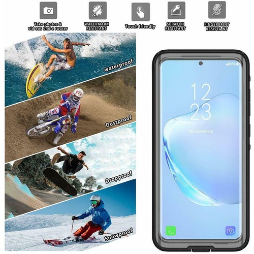 Custodia impermeabile subacquea per Samsung S23 S22 S21 S20 S10 S9 Note 10 20 9 - Foto 5 di 24