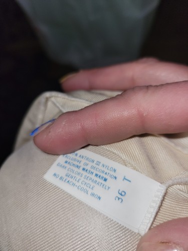 Vintage Beige Off White Kayser Slip Lace Sz 36 T - Picture 3 of 9