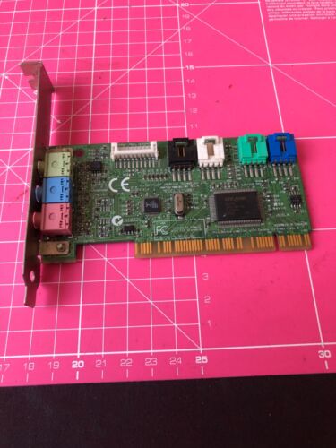 Sound-blaster Creative CT5807 PCI Sound Card card vintage dos/win 98