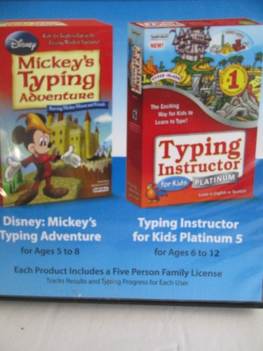 Kid's Typing Bundle - Disney Mickey’s Typing Adventure & Typing Instructor DVD - Picture 13 of 17