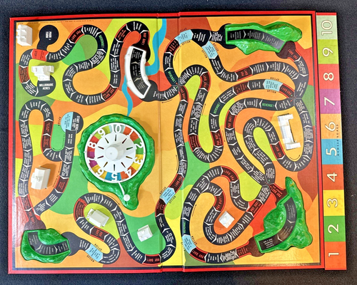 THE GAME OF LIFE Milton Bradley Board Game FIRST EDITION Vintage 1960 Complete - Picture 2 of 20