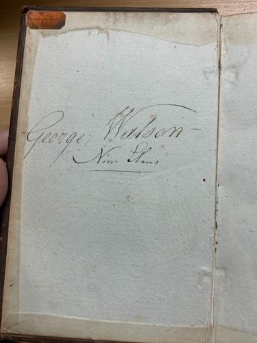 1805 "SERMONS ON DIFFERENT SUBJECTS" REVEREND HEWLETT VOL 1 LEATHER BOOK (P4) - Imagen 17 de 18