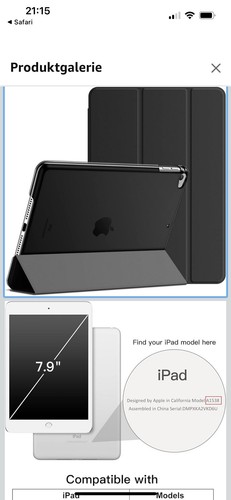 Neuwertiges iPad Mini 4 64 GB Wifi & Cellular Space Grey Set OVP Case NP 649€ - Bild 12 von 22