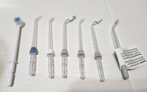 Waterpik Aquarius Water Flosser Tutore Denti 10 Impostazioni 7 Punte Bianco WP-660 - Foto 12 di 24