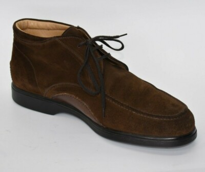 FLEXA * by Fratelli Rossetti Brown Suede Ankle-High Derby Dress Shoes 8.5  US | eBay