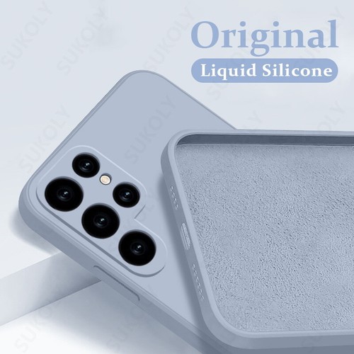 Phone Case For Xiaomi 12T PocoX3NFC Redmi Note 11 10 12Pro Liquid Silicone Cover - Foto 25 di 26