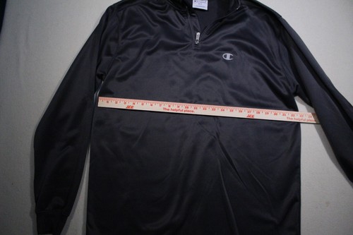 Pullover Champion Para Hombre XLT 1/4 Cremallera POLIÉSTER Gris Claro Ropa Activa - Imagen 4 de 15