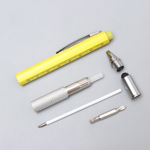 Screen Touch Multi-functional Pen Ballpoint Pen Capacitive Pen Ruler Gadgets - Afbeelding 10 van 20
