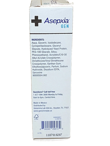 ASEPXIA GEN Crema Idratante Opacizzante per Pelli Grasse NUOVO - Foto 4 di 4