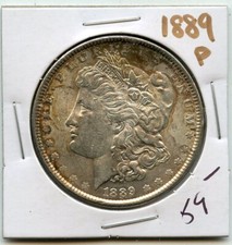 1889-P $1 Morgan Silver Dollar