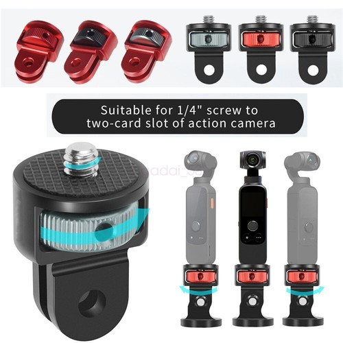 Support Tripod Adapter Mount Holder For Gopro 10 9 Insta360 One X2 DJI Action 2 - Picture 2 of 18