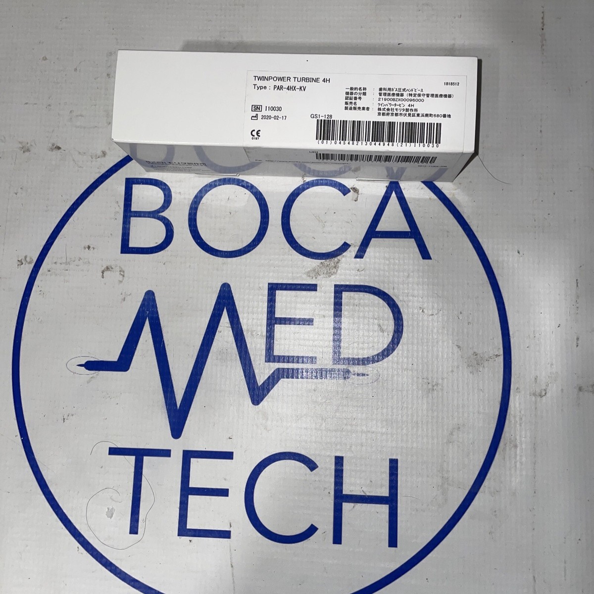 MORITA TWINPOWER TURBINE 4H HANDPIECE Type Par-4hx-kv 30 Day