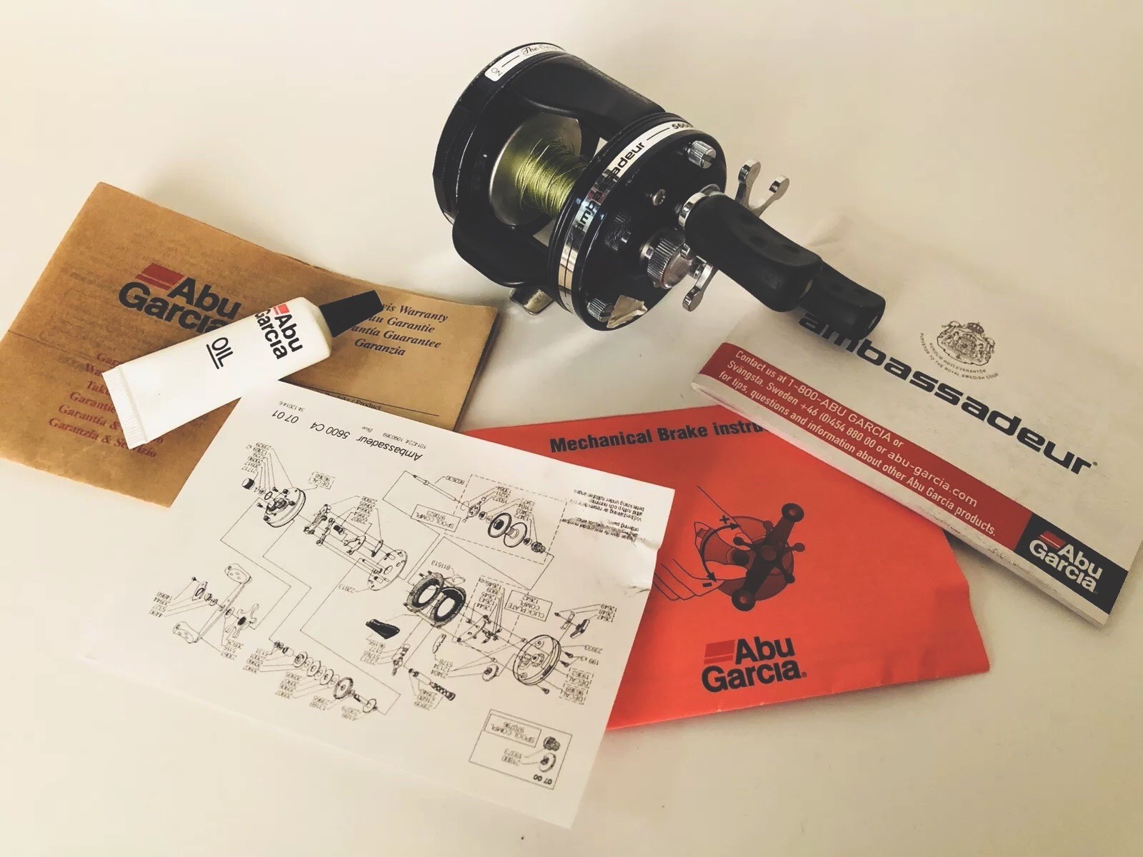 Abu condition Garcia Ambassadeur 5600C4 Casting Reel, excellent, perfect condition Abu 0c084e Abu condition Garcia Ambassadeur 5600C4 Casting Reel, excellent, perfect condition Abu 0c084e