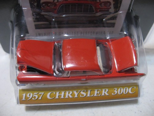 ERTL American Muscle Red 1957 Chrysler 300C 1/64 Scale - Picture 3 of 7