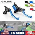 7/8" Hydraulic Brake Cable Clutch Levers For Yamaha YZ80 YZ85 125 250 426F 450F