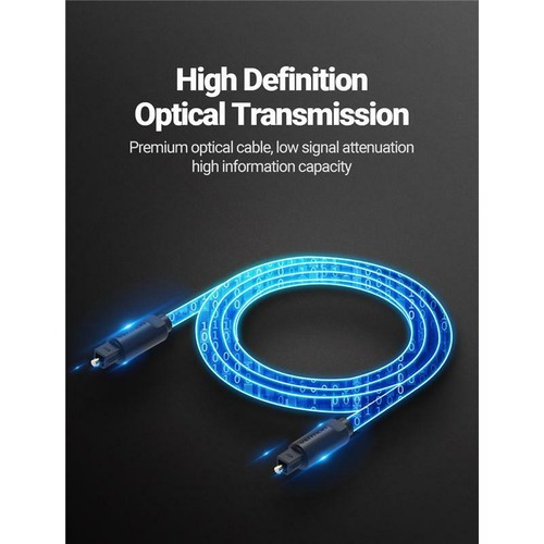 Digital Fibre Optical Audio Toslink SPDIF Coaxial Cable Plug for SPeaker TV PS4 - Picture 11 of 17